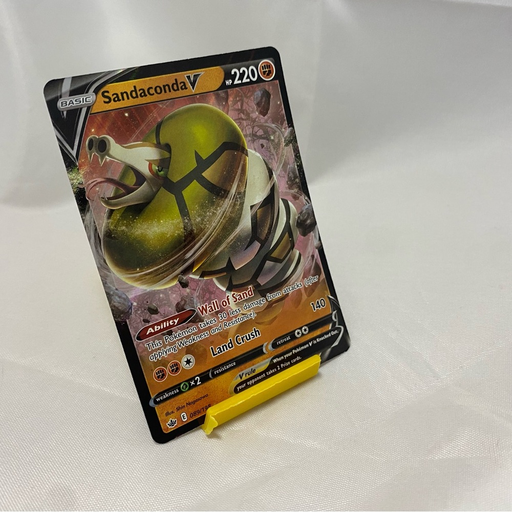 Pokémon Card - Sandaconda V - 089/198 - Sword & Shield - Chilling Reign